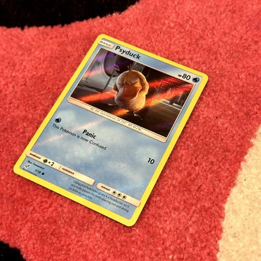 Psyduck #7 – Pokémon Detective Pikachu – Holo – As Pictured